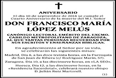 Francisco María López Melús